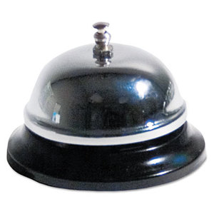 Advantus Corporation CB10000 Call Bell, 3-3/8" Diameter, Brushed Nickel by ADVANTUS CORPORATION