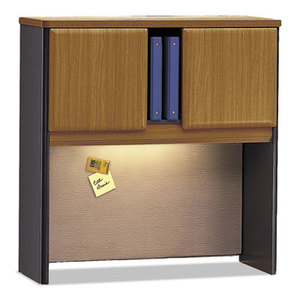 Bush Industries, Inc WC57437 Series A Collection 36W Hutch, Natural Cherry by BUSH INDUSTRIES