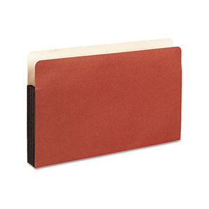 Cardinal Brands, Inc 35261 Watershed 3 in Expansion File Pockets, Straight Cut, Legal, Redrope by ESSELTE PENDAFLEX CORP.