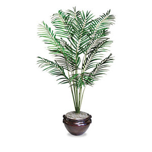 Nu-Dell Manufacturing Company, Inc T7786 Artificial Areca Palm Tree, 6-ft. Overall Height by NU-DELL MANUFACTURING