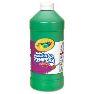 BINNEY & SMITH / CRAYOLA 543132044 Artista II Washable Tempera Paint, Green, 32 oz by BINNEY & SMITH / CRAYOLA