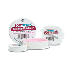 Sortkwik Fingertip Moisteners, 3/8 oz, Pink by LEE PRODUCTS COMPANY