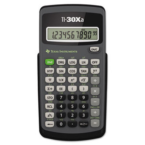 TEXAS INSTRUMENTS INC. 30XA/TBL/1L1 TI-30Xa Scientific Calculator, gray, 10-Digit LCD by TEXAS INSTRUMENTS, 30XA/TBL/1L1
