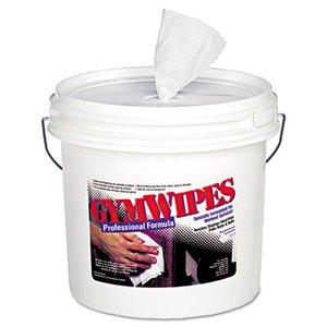 Antibacterial Gym Wipes, 6 x 8, Unscented, 700/Bucket, 2 Buckets/Carton by 2XL CORPORATION, INC.