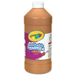 BINNEY & SMITH / CRAYOLA 543132007 Artista II Washable Tempera Paint, Brown, 32 oz by BINNEY & SMITH / CRAYOLA