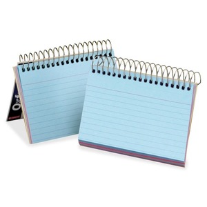 ESSELTE CORPORATION 40285 Spiral Index Cards, 3 x 5, 50 Cards, Assorted Colors by ESSELTE PENDAFLEX CORP.