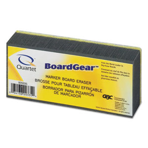 Quartet 920335 BoardGear Dry Erase Board Eraser, Foam, 5w x 2 3/4d x 1 3/8h by QUARTET MFG.