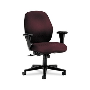 HON COMPANY 7823NT69T 7800 Series Mid-Back Task Chair, Tectonic Wine by HON COMPANY