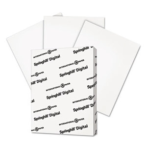 Digital Vellum Bristol White Cover, 67 lb, 8 1/2 x 11, White, 250 Sheets/Pack by INTERNATIONAL PAPER