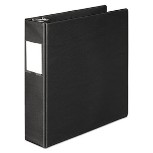 ACCO Brands Corporation W383-44NHBV 383 Basic D-Ring Binder, 2" Cap, Black by WILSON JONES CO.