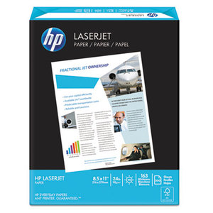 Hewlett-Packard 11240-0 LaserJet Paper, 98 Brightness, 24lb, 8-1/2 x 11, Ultra White, 500 Sheets/Ream by HEWLETT PACKARD COMPANY