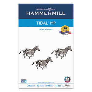 Hammermill 16202-4 Tidal MP Copy Paper, 92 Brightness, 20lb, 11 x 17, White, 500 Sheets/Ream by HAMMERMILL/HP EVERYDAY PAPERS