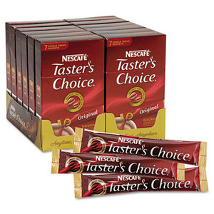 Nestle S.A 66850 Taster's Choice Stick Pack, Premium Coffee, Original Blend, .07oz, 84/Carton by NESTLE