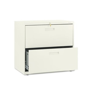 HON COMPANY 572LL 500 Series Two-Drawer Lateral File, 30w x 19-1/4d x 28-3/8h, Putty by HON COMPANY