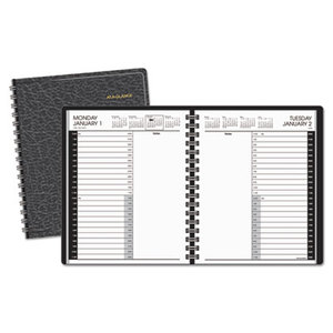 AT-A-GLANCE 70-824-05 24-Hour Daily Appointment Book, 6 7/8 x 8 3/4, White, 2016 by AT-A-GLANCE