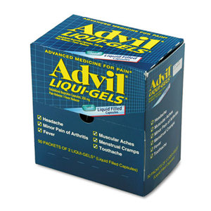 Liqui-Gels, Two-Pack, 50 Packs/Box by ACME UNITED CORPORATION