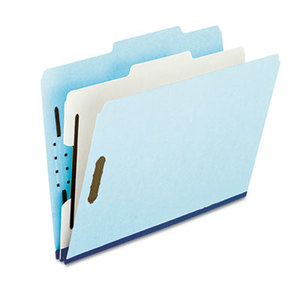 Cardinal Brands, Inc 920025RCP1 Four- and Six-Section Classification Folders, 2/5 Tab, Letter, Blue, 10/Box by ESSELTE PENDAFLEX CORP.