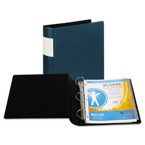 SAMSILL CORPORATION 17668 DXL Heavy-Duty Locking D-Ring Binder With Label Holder, 2" Cap, Teal by SAMSILL CORPORATION