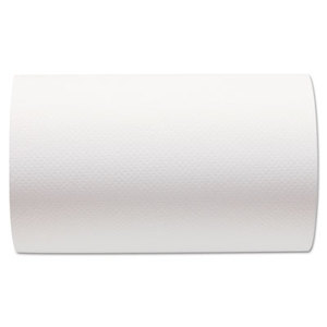 Hardwound Paper Towel Roll, Nonperforated, 9 x 400ft, White, 6 Rolls/Carton by GEORGIA PACIFIC