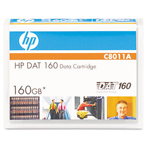 8 mm DAT 160 Cartridge, 150m, 80GB Native/160GB Compressed Capacity by HEWLETT PACKARD COMPANY