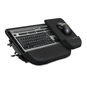 Tilt 'n Slide Keyboard Manager with Comfort Glide, 19-1/2w x 11-1/2d, Black by FELLOWES MFG. CO.