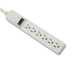 Fellowes, Inc 99036 Basic Home/Office Surge Protector, 6 Outlets, 15 ft Cord, 450 Joules, Platinum by FELLOWES MFG. CO.