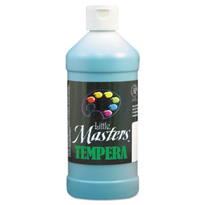 Tempera Paint, Turquoise, 16 oz by ROCK PAINT DISTRIBUTING CORP.