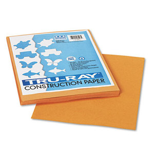 PACON CORPORATION 103023 Tru-Ray Construction Paper, 76 lbs., 9 x 12, Tan, 50 Sheets/Pack by PACON CORPORATION