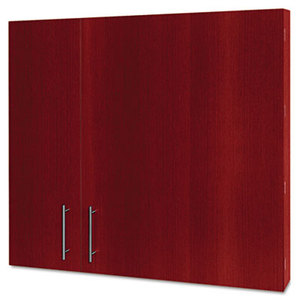 Bi-silque S.A CAB01010130 Conference Cabinet, Porcelain Magnetic, Dry Erase, 48 x 48, Cherry by BI-SILQUE VISUAL COMMUNICATION PRODUCTS INC