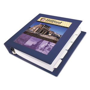 Avery 68059 Framed View Heavy-Duty Binder w/Locking 1-Touch EZD Rings, 1 1/2" Cap, Navy Blue by AVERY-DENNISON