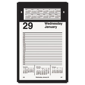 AT-A-GLANCE E458-50 Pad Style Desk Calendar Refill, 5 x 8, 2016 by AT-A-GLANCE