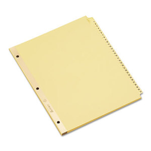 Avery 11308 Preprinted Laminated Tab Dividers w/Gold Reinforced Binding Edge, 31-Tab, Letter by AVERY-DENNISON