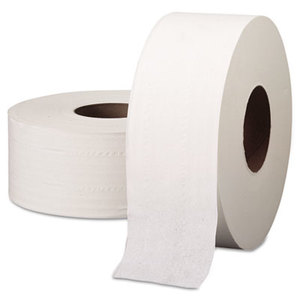 Kimberly-Clark Corporation 3148 JRT Jumbo Roll Bathroom Tissue, 2-Ply, 9" dia, 1000ft, 4/Carton by KIMBERLY CLARK