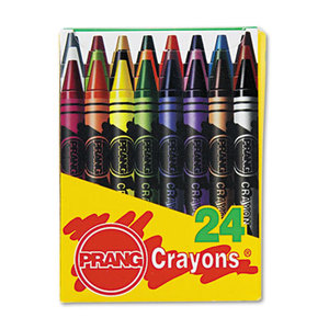 Crayons Made with Soy, 24 Colors/Box by DIXON TICONDEROGA CO.