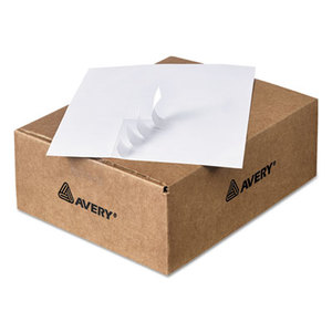 Copier Mailing Labels, 1 x 2 13/16, White, 16500/Box by AVERY-DENNISON