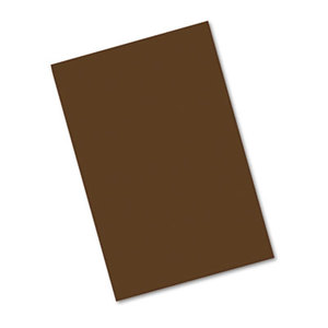 PACON CORPORATION 103630 Riverside Construction Paper, 76 lbs., 12 x 18, Dark Brown, 50 Sheets/Pack by PACON CORPORATION