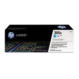 Hewlett-Packard CE411AG HP 305A,  (CE411A-G) Cyan Government Toner, 2,600 Page-Yield by HEWLETT PACKARD SUPPLIES