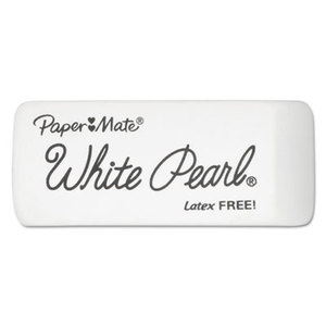 White Pearl Eraser, 12/Box by SANFORD