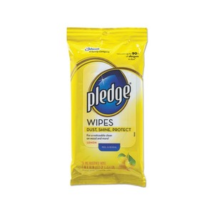 Diversey, Inc CB121286PK Lemon Scent Wet Wipes, Cloth, 7 x 10, White, 24/Pack by DIVERSEY