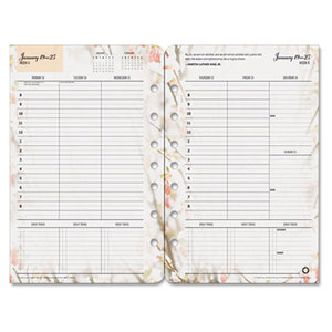 A. T. Cross Company 30394 Blooms Dated Weekly/Monthly Planner Refill, Jan.-Dec., 5-1/2 x 8-1/2, 2016 by FRANKLIN COVEY