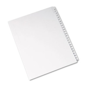 Avery 82194 Allstate-Style Legal Side Tab Dividers, 25-Tab, 276-300, Letter, White, 25/Set by AVERY-DENNISON