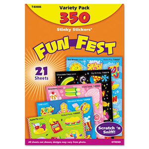 TREND ENTERPRISES, INC. T83906 Stinky Stickers Variety Pack, Mixed Shapes, 350/Pack by TREND ENTERPRISES, INC.