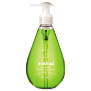 Method Products, Inc 817939000298 Hand Wash, Cucumber Scent, Bright Green, 12 oz Bottle by METHOD PRODUCTS INC.