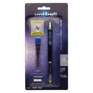 Sanford, L.P. 1858549 KuruToga Mechanical Pencil, 0.7 mm, Green by SANFORD