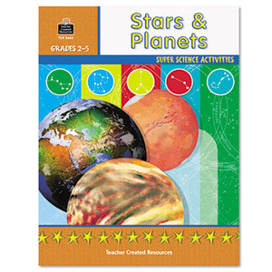 Super Science Activities/Stars Planets, Grades 2-5, 48 Pages by TEACHER CREATED RESOURCES