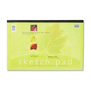 PACON CORPORATION 4747 Art1st Sketch Pad, 18 x 12, White, 50 Sheets by PACON CORPORATION