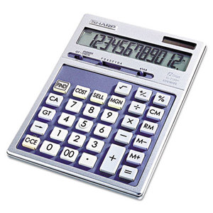 EL2139HB Portable Executive Desktop/Handheld Calculator, 12-Digit LCD by SHARP ELECTRONICS