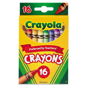 BINNEY & SMITH / CRAYOLA 523016 Classic Color Pack Crayons, 16 Colors/Box by BINNEY & SMITH / CRAYOLA