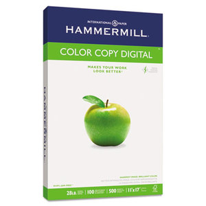 Copy Paper, 100 Brightness, 28lb, 11 x 17, Photo White, 500/Ream by HAMMERMILL/HP EVERYDAY PAPERS