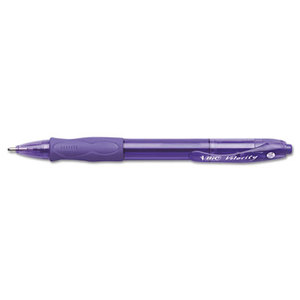 BIC VLGBAP81-AST Velocity Ballpoint Retractable Pen, Assorted Ink, 1.6mm, Bold, 8/Pack by BIC CORP.